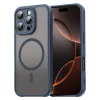 Techsuit - HaloFrost II MagSafe tok - iPhone 16 Pro - Sötétkék