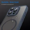 Techsuit - HaloFrost II MagSafe tok - iPhone 16 Pro - Sötétkék