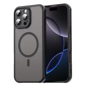   Techsuit - HaloFrost II MagSafe tok - iPhone 16 Pro Max - Fekete