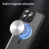 Techsuit - HaloFrost II MagSafe tok - iPhone 16 Pro Max - Fekete