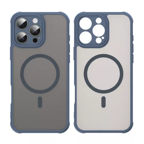 Techsuit - HaloFrost II MagSafe tok - iPhone 16 Pro Max - Sötétkék
