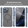 Techsuit - HaloFrost II MagSafe tok - iPhone 16 Pro Max - Sötétkék