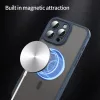 Techsuit - HaloFrost II MagSafe tok - iPhone 16 Pro Max - Sötétkék