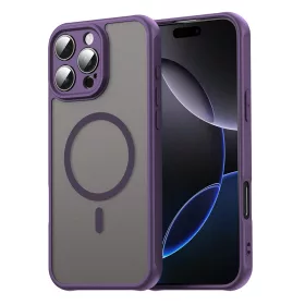   Techsuit - HaloFrost II MagSafe tok - iPhone 16 Pro Max - Lila