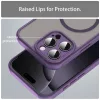 Techsuit - HaloFrost II MagSafe tok - iPhone 16 Pro Max - Lila