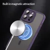 Techsuit - HaloFrost II MagSafe tok - iPhone 16 Pro Max - Lila