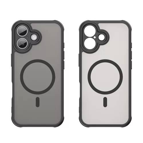 Techsuit - HaloFrost II MagSafe tok - iPhone 17 - Fekete