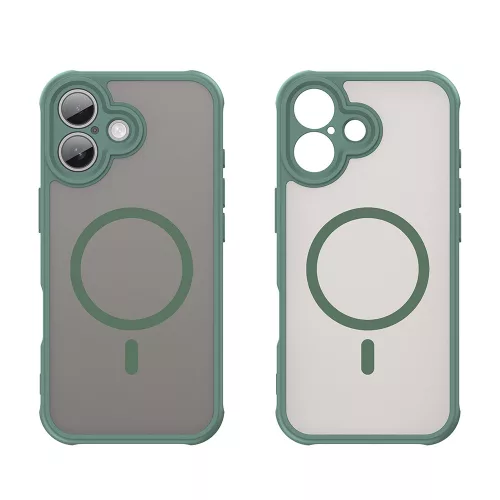 Techsuit - HaloFrost II MagSafe tok - iPhone 17 - Zöld