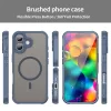 Techsuit - HaloFrost II MagSafe tok - iPhone 17 - Sötétkék