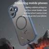 Techsuit - HaloFrost II MagSafe tok - iPhone 17 - Sötétkék