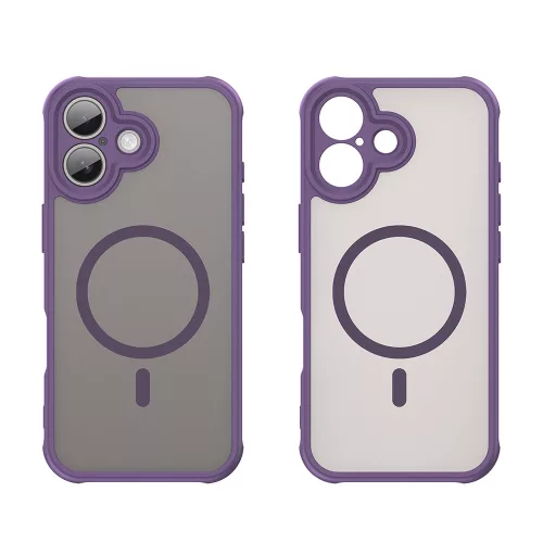 Techsuit - HaloFrost II MagSafe tok - iPhone 17 - Lila
