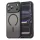 Techsuit - HaloFrost II MagSafe tok - iPhone 17 Pro - Fekete