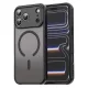 Techsuit - HaloFrost II MagSafe tok - iPhone 17 Pro - Fekete