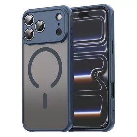   Techsuit - HaloFrost II MagSafe tok - iPhone 17 Pro - Sötétkék