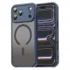 Techsuit - HaloFrost II MagSafe tok - iPhone 17 Pro - Sötétkék