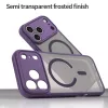 Techsuit - HaloFrost II MagSafe tok - iPhone 17 Pro - Lila
