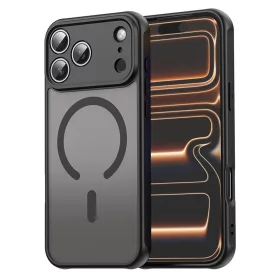   Techsuit - HaloFrost II MagSafe tok - iPhone 17 Pro Max - Fekete