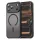 Techsuit - HaloFrost II MagSafe tok - iPhone 17 Pro Max - Fekete