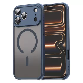   Techsuit - HaloFrost II MagSafe tok - iPhone 17 Pro Max - Sötétkék