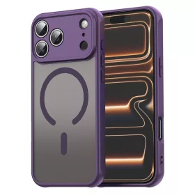   Techsuit - HaloFrost II MagSafe tok - iPhone 17 Pro Max - Lila