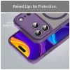 Techsuit - HaloFrost II MagSafe tok - iPhone 17 Pro Max - Lila