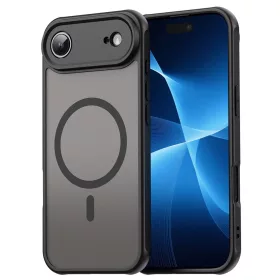 Techsuit - HaloFrost II MagSafe tok - iPhone 17 Air - Fekete