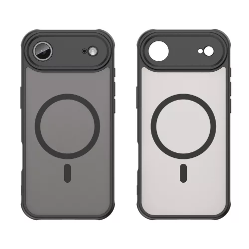 Techsuit - HaloFrost II MagSafe tok - iPhone 17 Air - Fekete