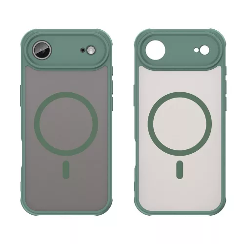 Techsuit - HaloFrost II MagSafe tok - iPhone 17 Air - Zöld