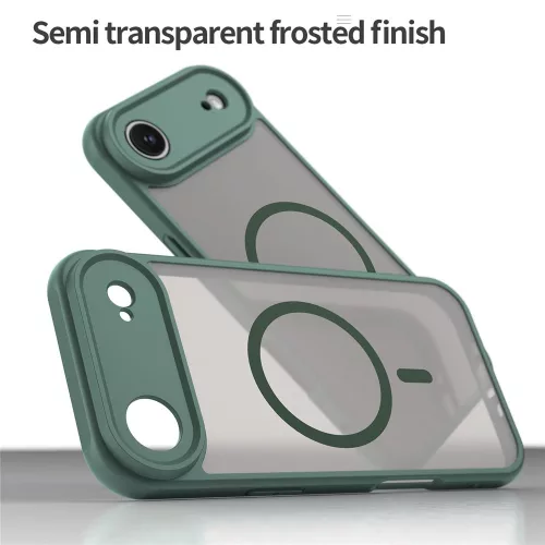 Techsuit - HaloFrost II MagSafe tok - iPhone 17 Air - Zöld