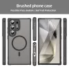 Techsuit - HaloFrost II MagSafe tok - Samsung Galaxy S24 Ultra - Fekete