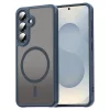 Techsuit - HaloFrost II MagSafe tok - Samsung Galaxy S24 Plus / S25 Plus - Sötétkék