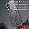 Techsuit - HaloFrost II MagSafe tok - Samsung Galaxy S24 Plus / S25 Plus - Sötétkék