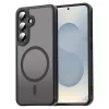 Techsuit - HaloFrost II MagSafe tok - Samsung Galaxy S24 / S25 - Fekete