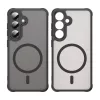 Techsuit - HaloFrost II MagSafe tok - Samsung Galaxy S24 / S25 - Fekete