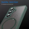 Techsuit - HaloFrost II MagSafe tok - Samsung Galaxy S24 / S25 - Zöld