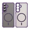 Techsuit - HaloFrost II MagSafe tok - Samsung Galaxy S24 / S25 - Lila