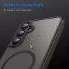 Techsuit - HaloFrost II MagSafe tok - Samsung Galaxy A35 5G - Fekete