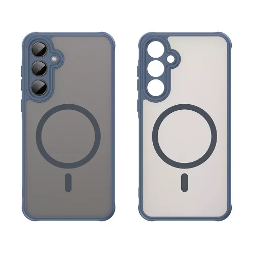 Techsuit - HaloFrost II MagSafe tok - Samsung Galaxy A35 5G - Sötétkék