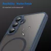 Techsuit - HaloFrost II MagSafe tok - Samsung Galaxy A35 5G - Sötétkék