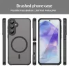 Techsuit - HaloFrost II MagSafe tok - Samsung Galaxy A55 5G - Fekete