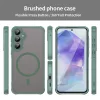 Techsuit - HaloFrost II MagSafe tok - Samsung Galaxy A55 5G - Zöld