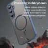 Techsuit - HaloFrost II MagSafe tok - Samsung Galaxy A55 5G - Sötétkék