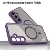 Techsuit - HaloFrost II MagSafe tok - Samsung Galaxy A55 5G - Lila