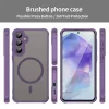 Techsuit - HaloFrost II MagSafe tok - Samsung Galaxy A55 5G - Lila