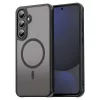 Techsuit - HaloFrost II MagSafe tok - Samsung Galaxy S24 FE - Fekete