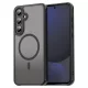 Techsuit - HaloFrost II MagSafe tok - Samsung Galaxy S24 FE - Fekete