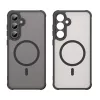 Techsuit - HaloFrost II MagSafe tok - Samsung Galaxy S24 FE - Fekete