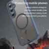 Techsuit - HaloFrost II MagSafe tok - Samsung Galaxy S24 FE - Sötétkék