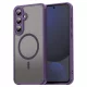Techsuit - HaloFrost II MagSafe tok - Samsung Galaxy S24 FE - Lila