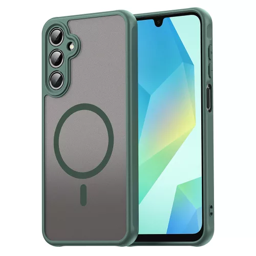 Techsuit - HaloFrost II MagSafe tok - Samsung Galaxy A16 4G / A16 5G - Zöld